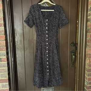 Vintage polka dot dress